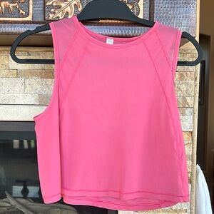 Lululemon Sculpt Cropped Tank Top